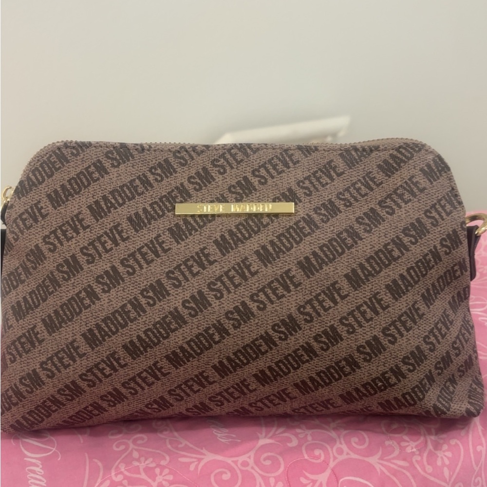 Steve Madden Brown Crossbody Bag